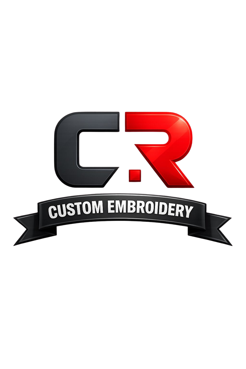 CR Custom Embroidery official logo