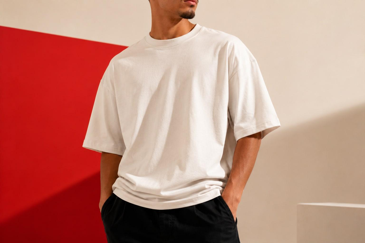 Blank custom shirt ready for a logo or personalized design